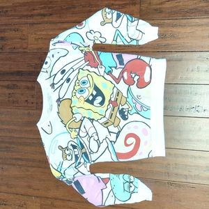 SpongeBob Sweatshirt - Size Medium